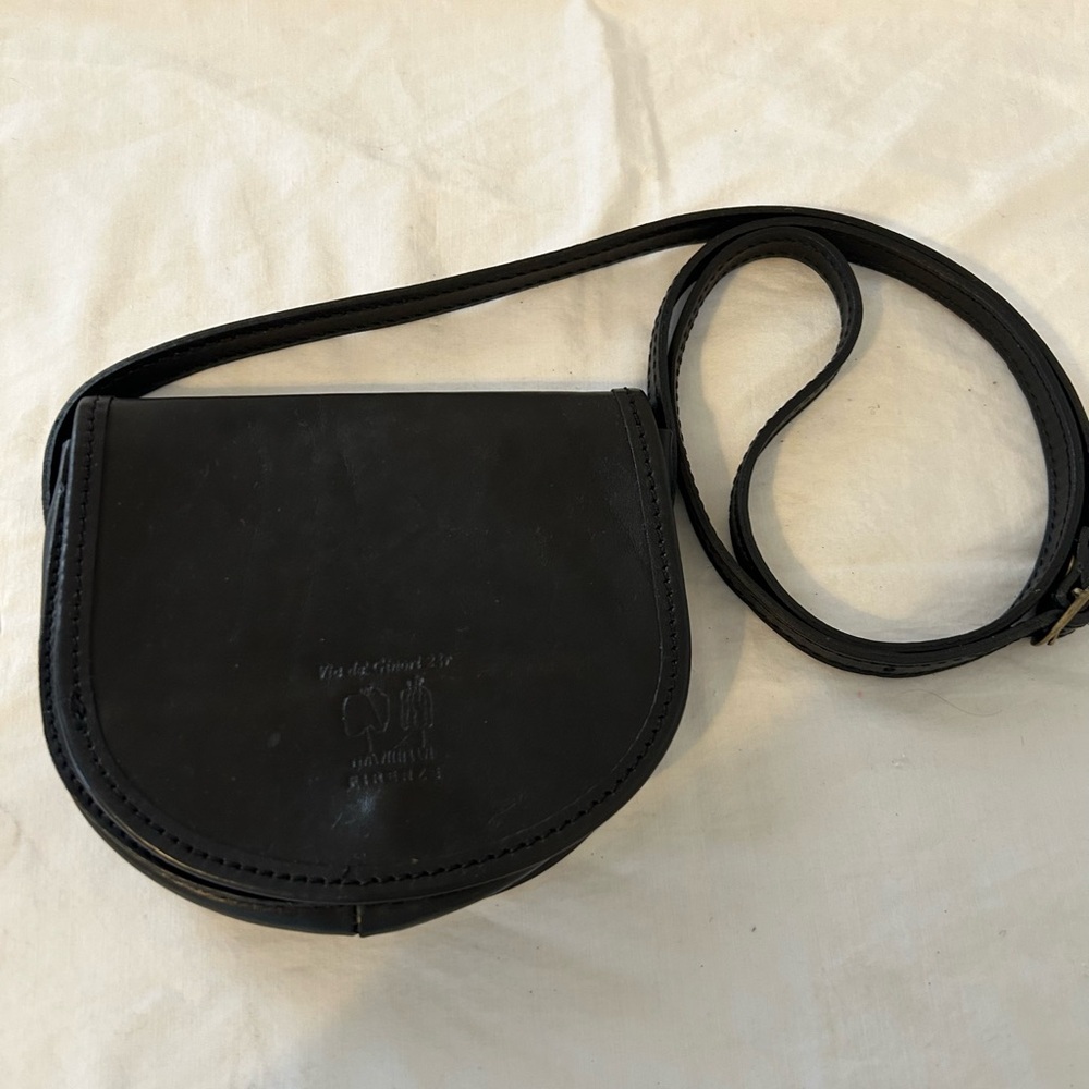 Authentic Via de’ Ginori 23r Firenze/Handmade Italian Leather Crossbody/ New